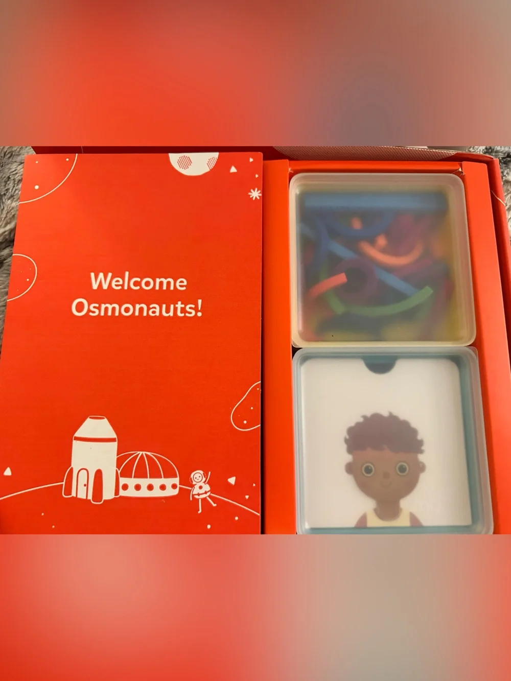 Osmo Little Genius Starter Kit - Blue & Red Early Learning Toy